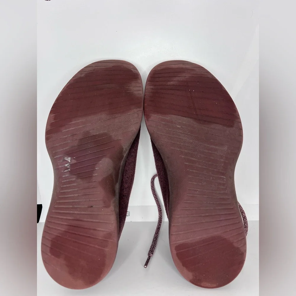 Allbirds Wool Runner Comfort‎ Running Athletic Sneakers Shoes Men’s 8 Burgundy - Picture 7 of 7